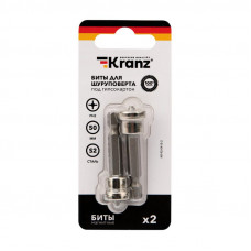 Бита для шуруповерта PH2х50 мм под гипсокартон (2 шт./уп.) Kranz