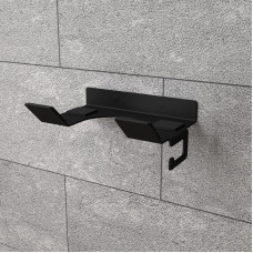 Держатель для хранения фена с креплением для сетевого кабеля, черный REXANT