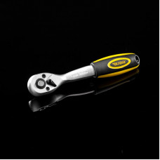 Ключ-трещотка для торцовых головок 1/4, СrV, 72 зубца KRANZ