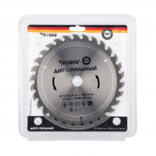 Диск пильный 165 мм х 30 зуб х 20/16 мм Kranz