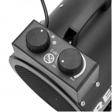 Пушка тепловая электрическая, круглая, регулировка угла наклона, ТЭН, 2кВт REXANT