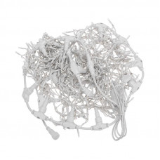 Гирлянда светодиодная Занавес 2х1,5м 360 LED СИНИЙ белый ПВХ IP54 постоянное свечение 230В блок в комплекте NEON-NIGHT