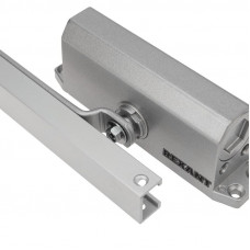 Доводчик дверной со скользящей тягой для установки на дверь весом до 65 кг