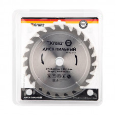 Диск пильный 165 мм х 24 зуб х 20/16 мм Kranz