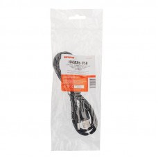 Кабель USB для Samsung Galaxy Tab, 1А, 1м, ПВХ, черный REXANT