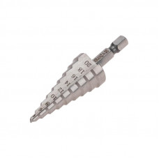 Сверло по металлу ступенчатое 4,0-20,0мм, 76мм, 62 HRC KRANZ