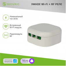 Умное Wi-Fi+RF реле одноканальное SECURIC