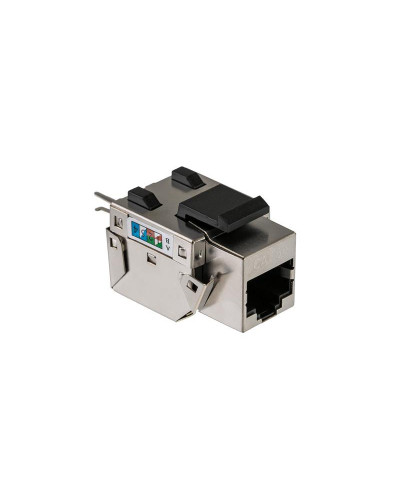 Модуль Keystone Jack RJ-45(8P8C), FTP экранированный, CAT 5e, тип 90 градусов REXANT PRO