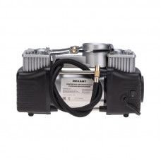 Компрессор автомобильный усиленный двухпоршневой с цифровым манометром и функцией автостоп (60л/мин, 10 АТМ) REXANT