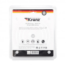 Диск пильный 185 мм х 40 зуб х 30/20 мм KRANZ