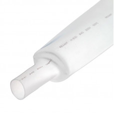 Трубка термоусаживаемая ТУТ нг 35,0/17,5мм, белая, упаковка 10 шт. по 1м REXANT