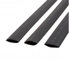 Трубка термоусаживаемая СТТК (3:1) двустенная клеевая 18,0/6,0мм, черная, упаковка 10 шт. по 1м REXANT
