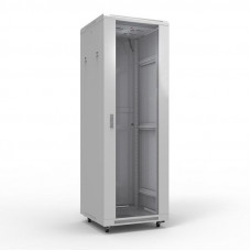Шкаф напольный 19' серии Standart 22U 600х600мм, передняя и задняя дверь перфорация, RAL 7035 REXANT