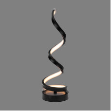 Светильник декоративный Spiral Trio, LED, 2Вт, 3000К, 5В, черный REXANT