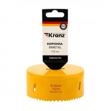 Коронка Bimetal 102мм KRANZ