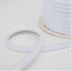 Гибкий неон 16х16мм форма D 144 LED/м БЕЛЫЙ 230В бухта 50м (c комплектом подключения) NEON-NIGHT