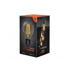 Лампа филаментная Груша A60 13,5Вт 1600Лм 2700K E27 прозрачная колба REXANT