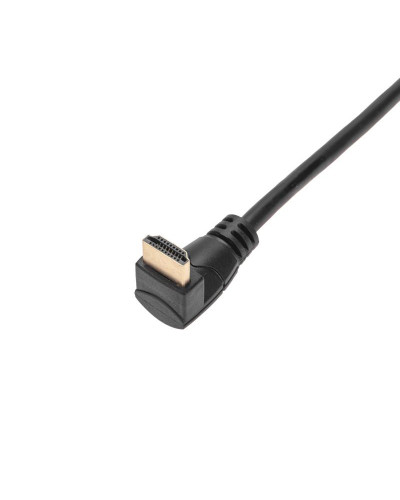 Кабель HDMI - HDMI 1.4, 3м, Gold, угловой PROconnect