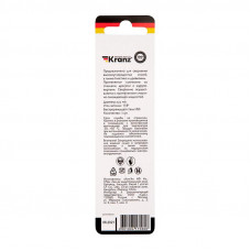 Сверло по металлу 4,5х80х47мм (HSS), DIN 338, 1 шт. в упаковке KRANZ