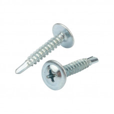 Саморез с прессшайбой ПШС сверло 4,2х25мм, пакет (800 шт/уп) KRANZ