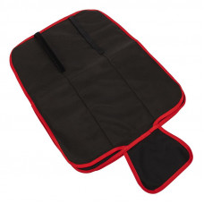 Накидка защитная под детское автокресло со спинкой и карманом REXANT