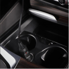 Автозарядка с индикатором (разъем 1.4х3.4) (АЗУ) шнур прямой 1.5 м REXANT