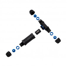 Кабельный коннектор T-образный (3PIN 0,5-2,5мм2) IP68 REXANT