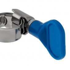 Хомут червячный 10-16/9-0,7мм, с ключом, нержавеющая сталь W2, (50 шт/уп) REXANT