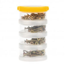 Набор саморезов для ДСП (140 шт/уп) KRANZ