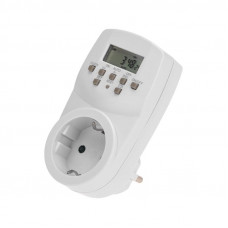 Розетка с электронным таймером недельный 1мин/7дн 20 программ ON/OFF REXANT RX - 31А