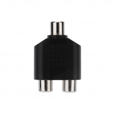 Переходник 1 гнездо RCA - 2 гнезда RCA REXANT