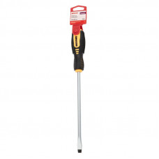 Отвертка шлицевая SL8х200мм, двухкомпонентная рукоятка REXANT