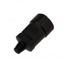 Розетка разборная Евро с з/к 16А черная REXANT