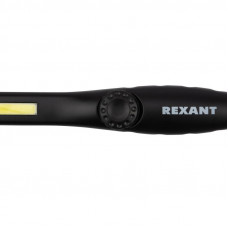 Фонарь автомобильный, с регулировкой яркости, поворотным магнитом, индикатором зарядки и встроенным аккумулятором, СОВ REXANT