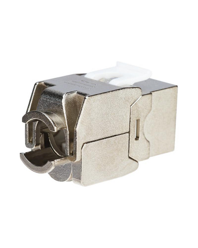 Модуль Keystone Jack RJ-45(8P8C), FTP экранированный, CAT 6, тип 180 градусов, самозажимной REXANT PRO