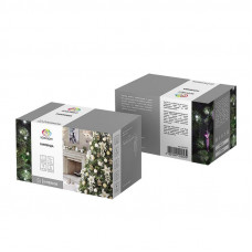 Гирлянда Твинкл Лайт 15 м, темно-зеленый ПВХ, 120 LED, цвет белый