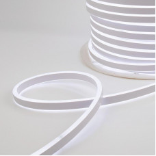 Гибкий неон 8х16мм двухсторонний 120 LED/м БЕЛЫЙ 230В бухта 50м (с комплектом подключения) NEON-NIGHT