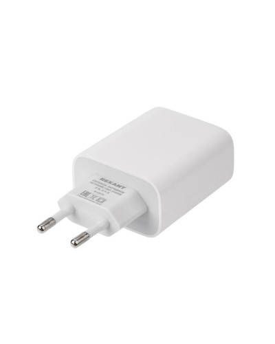 Сетевое зарядное устройство для iPhone/iPad REXANT 2 x USB, 5V, 2.4 A, белое