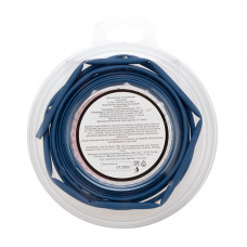 Трубка термоусаживаемая ТУТ нг 3,0/1,5мм, синяя, ролик 2,44м REXANT