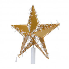 Светодиодная фигура Звезда 50 см, 80 светодиодов, с трубой и подвесом, цвет свечения теплый белый NEON-NIGHT