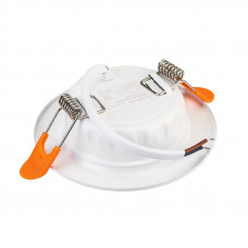 Панель светодиодная встраиваемая круглая 9Вт 230В 4000К 630Лм 118мм белая IP20 LAMPER