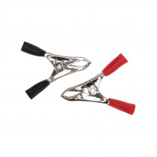 Зажим крокодил, длина 50мм, ток 10A, 2 шт., пакет БОПП REXANT