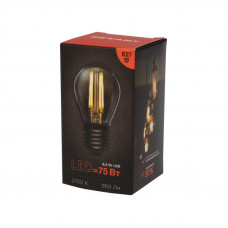 Лампа филаментная Шарик GL45 9,5Вт 950Лм 2700K E27 прозрачная колба REXANT