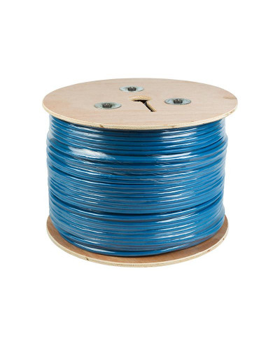 Кабель витая пара F/UTP, CAT 6, PVC, 4PR, 23AWG, INDOOR, SOLID, синий, 305 м, REXANT