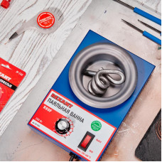 Паяльная ванна, модель R80F, 250Вт, ø80мм, 200-480 °C, бессвинцовая REXANT