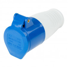 Розетка 213 переносная 2Р+РЕ 16А 220В IP44 REXANT