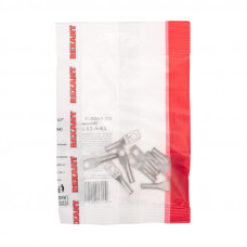 Наконечник медный луженый ТМЛ 2,5–4–2,6 (2,5мм² - Ø5мм) ГОСТ 7386-80 (в упак. 10 шт.) REXANT