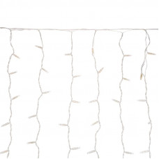 Гирлянда светодиодная Занавес 2x0,8м 160 LED ЗЕЛЕНЫЙ прозрачный ПВХ IP65 постоянное свечение 230В блок в комплекте NEON-NIGHT