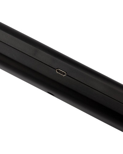 Мухобойка электрическая RX-460 Black, с фонариком и аккумулятором REXANT