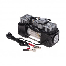 Компрессор автомобильный усиленный двухпоршневой с цифровым манометром и функцией автостоп (60л/мин, 10 АТМ) REXANT